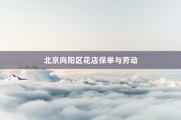 北京向阳区花店保举与劳动